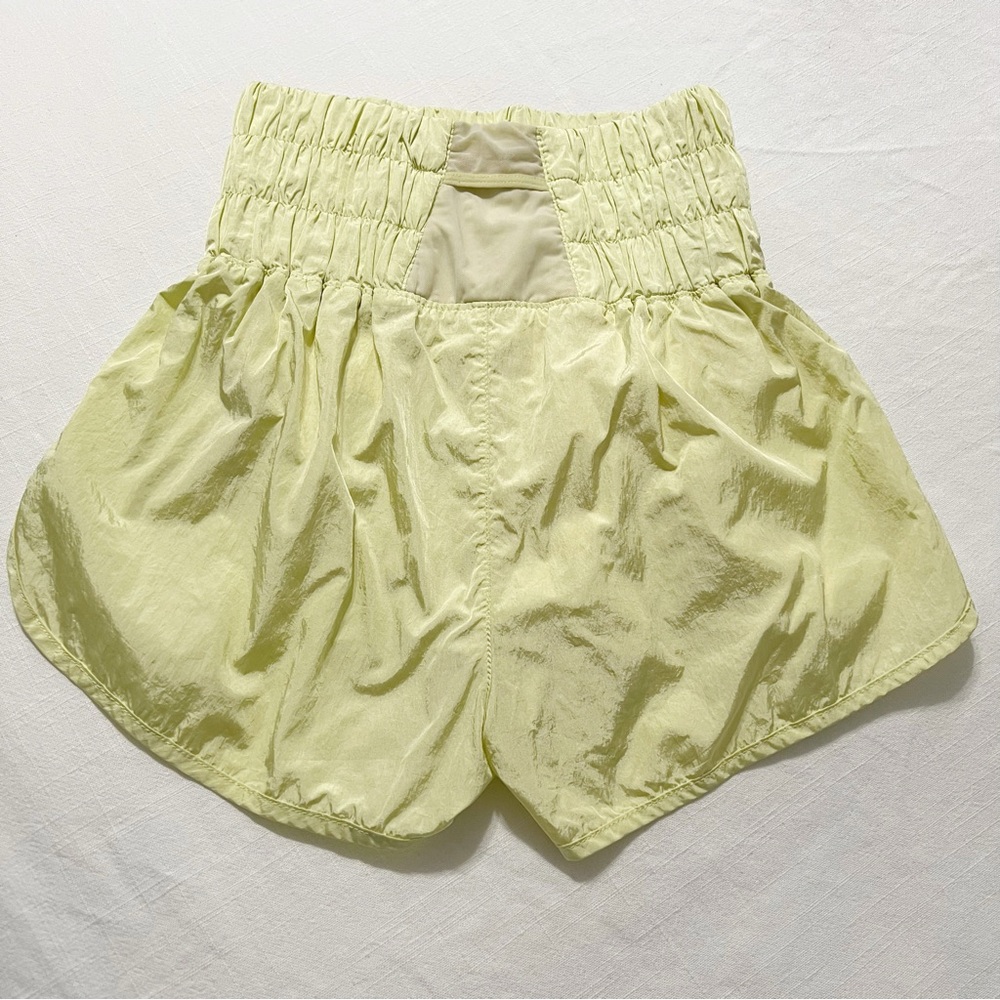 Free People The Way Home Shorts in‎ Lemon Verbena - Picture 5 of 12